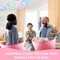 3 Pcs Baby Shower Games Bridal Shower Games Funny Activities- Funniest Game Ever for Baby Showers, Gender Reveals, Boy or Girl Parties – Oversized Diaper Toss Game (Pink) – No Balls Included